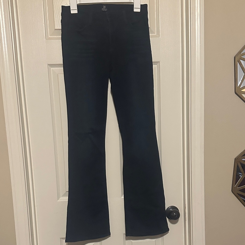 Just Black Women's Dark Flare Jeans